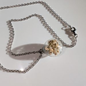 Collier "Achillée mille feuille "