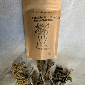 Infusion d'achillée, sauge et menthe